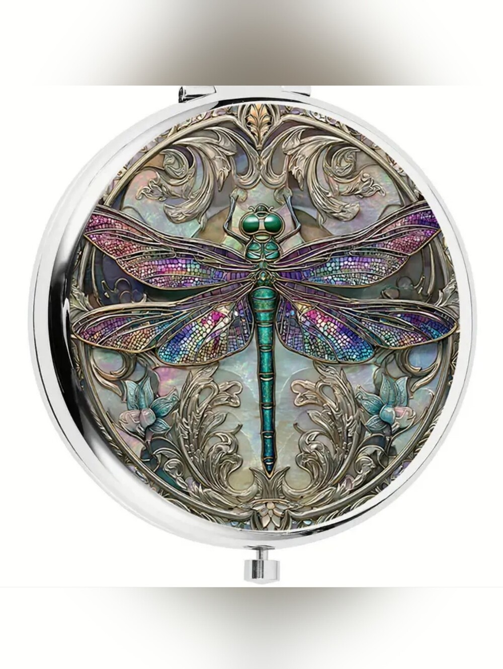 2D Flat Dragonfly Makeup Mirror